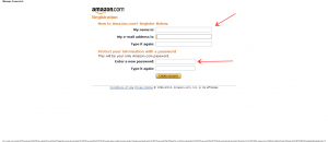 Amazon.com Registration